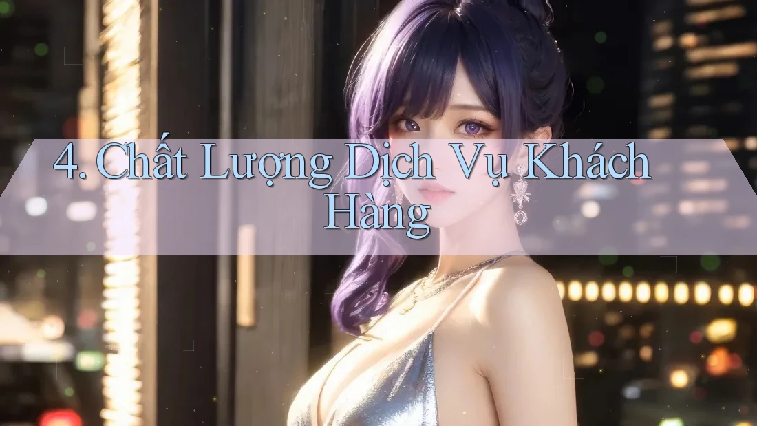 4. Chất Lượng Dịch Vụ Khách Hàng