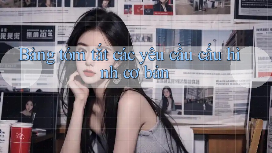 Bảng tóm tắt các yêu cầu cấu hình cơ bản