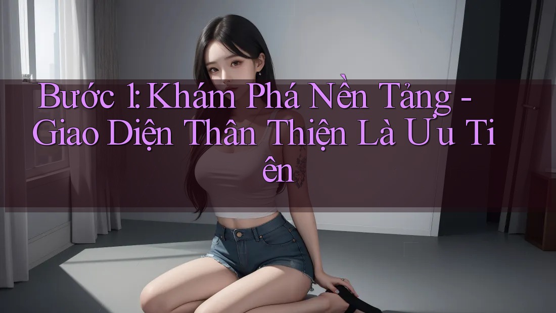 Bước 1: Khám Phá Nền Tảng - Giao Diện Thân Thiện Là Ưu Tiên