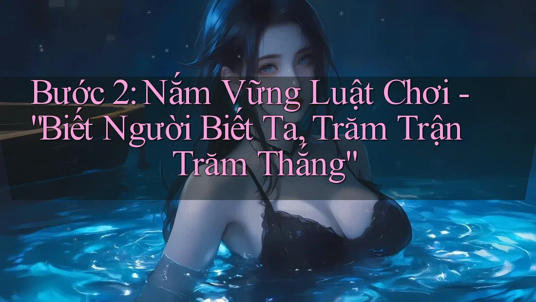 Bước 2: Nắm Vững Luật Chơi - “Biết Người Biết Ta, Trăm Trận Trăm Thắng”