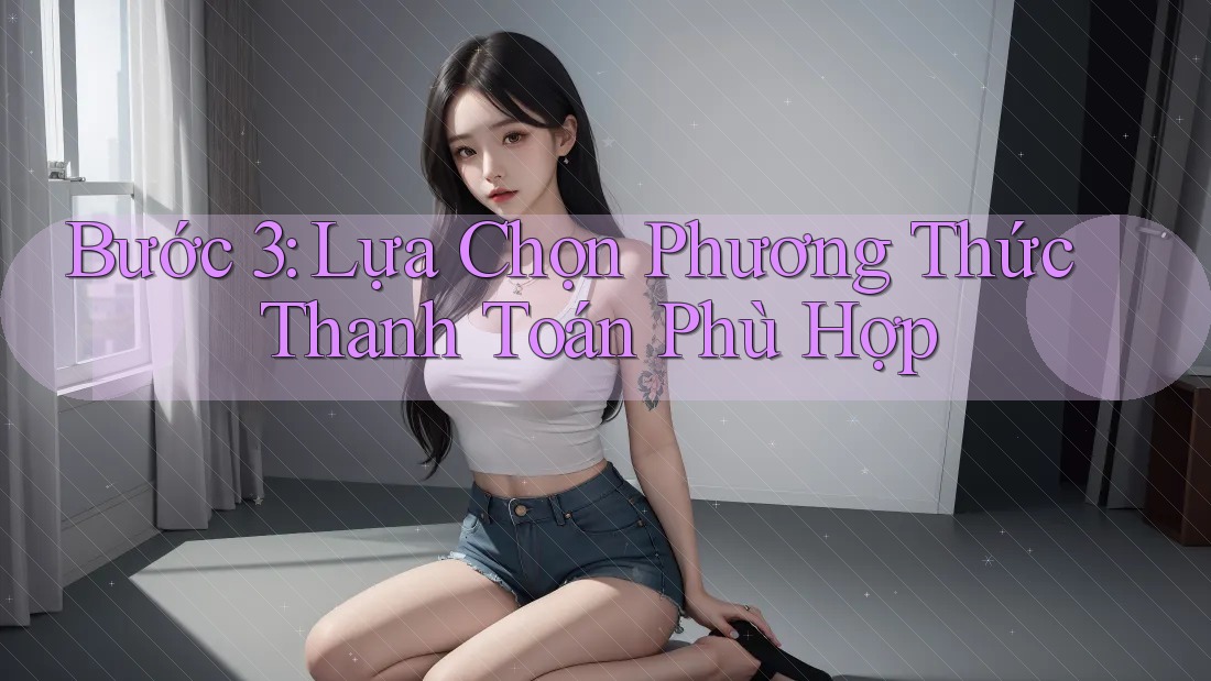 Bước 3: Lựa Chọn Phương Thức Thanh Toán Phù Hợp