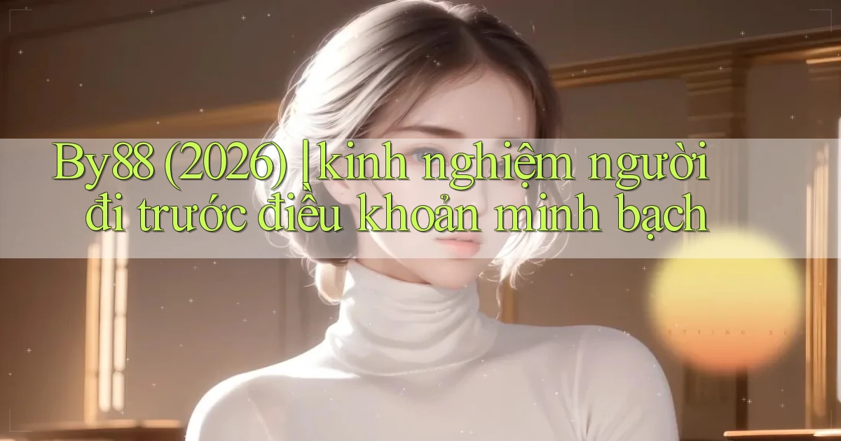 By88 (2026) kinh nghiệm người đi trước điều khoản minh bạch