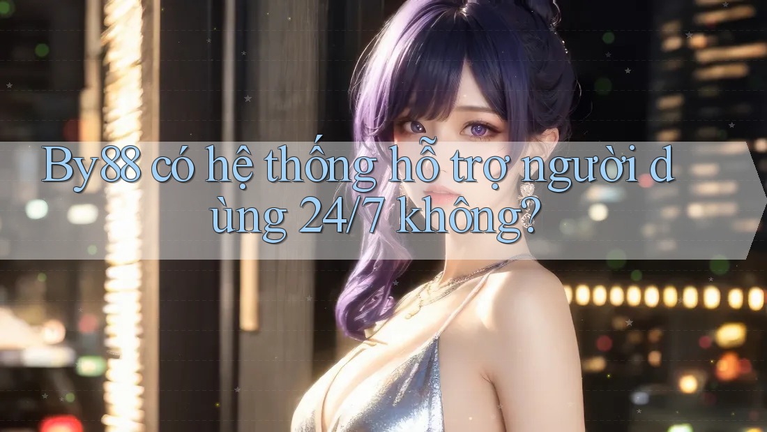By88 có hệ thống hỗ trợ người dùng 24/7 không?