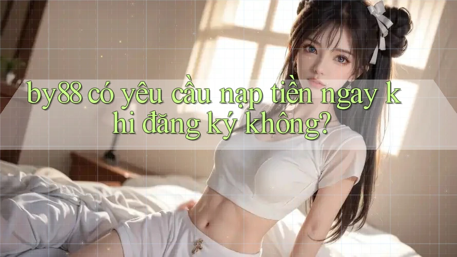 by88 có yêu cầu nạp tiền ngay khi đăng ký không?