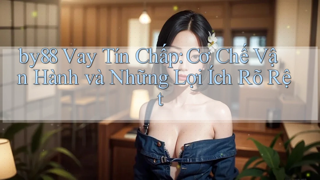 by88 Vay Tín Chấp: Cơ Chế Vận Hành và Những Lợi Ích Rõ Rệt