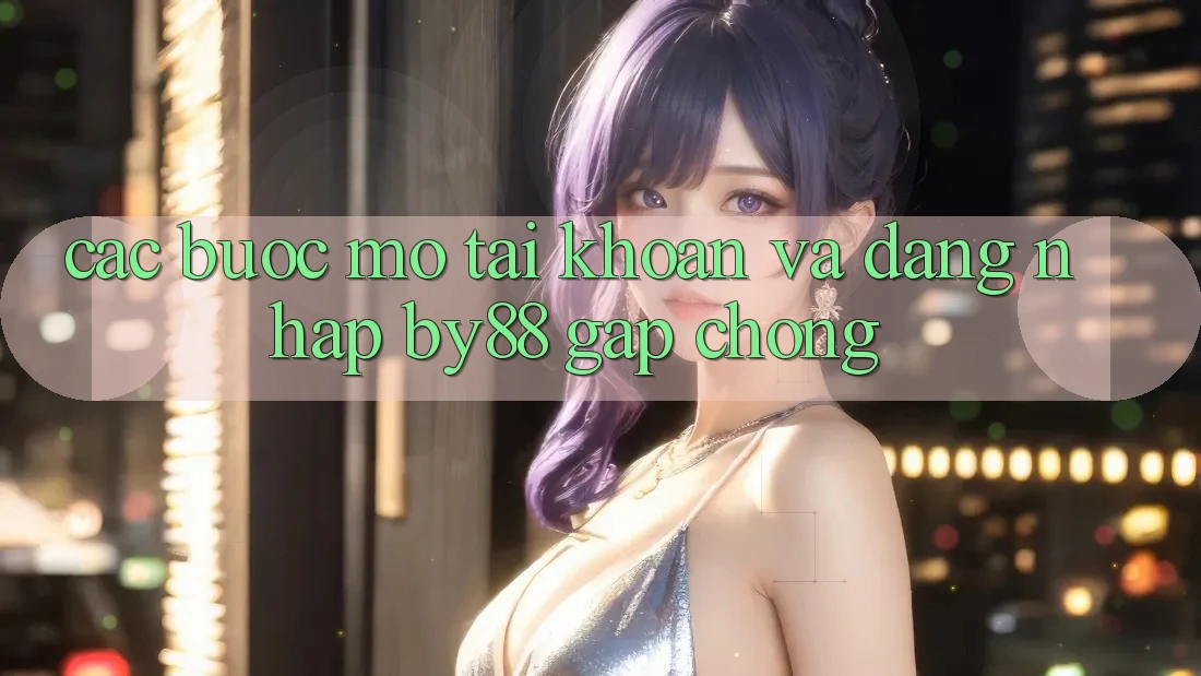 Các bước Mở tài khoản và Đăng Nhập by88 gấp chóng