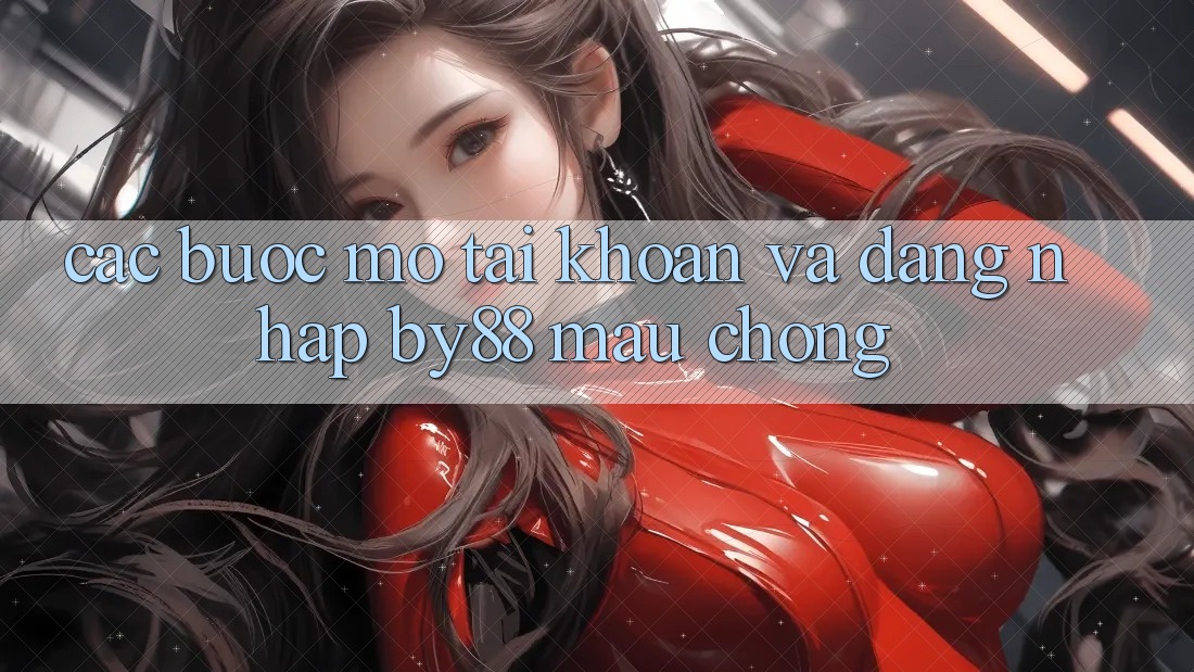 Các bước Mở tài khoản và Đăng Nhập by88 mau chóng