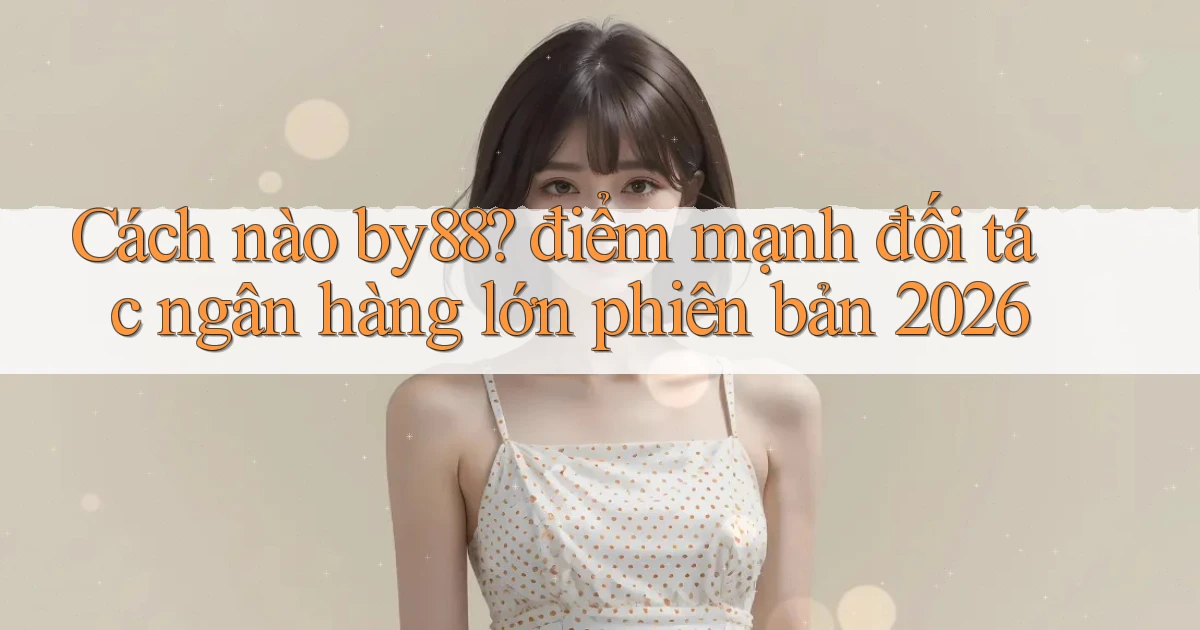 Cách nào by88 điểm mạnh đối tác ngân hàng lớn phiên bản 2026