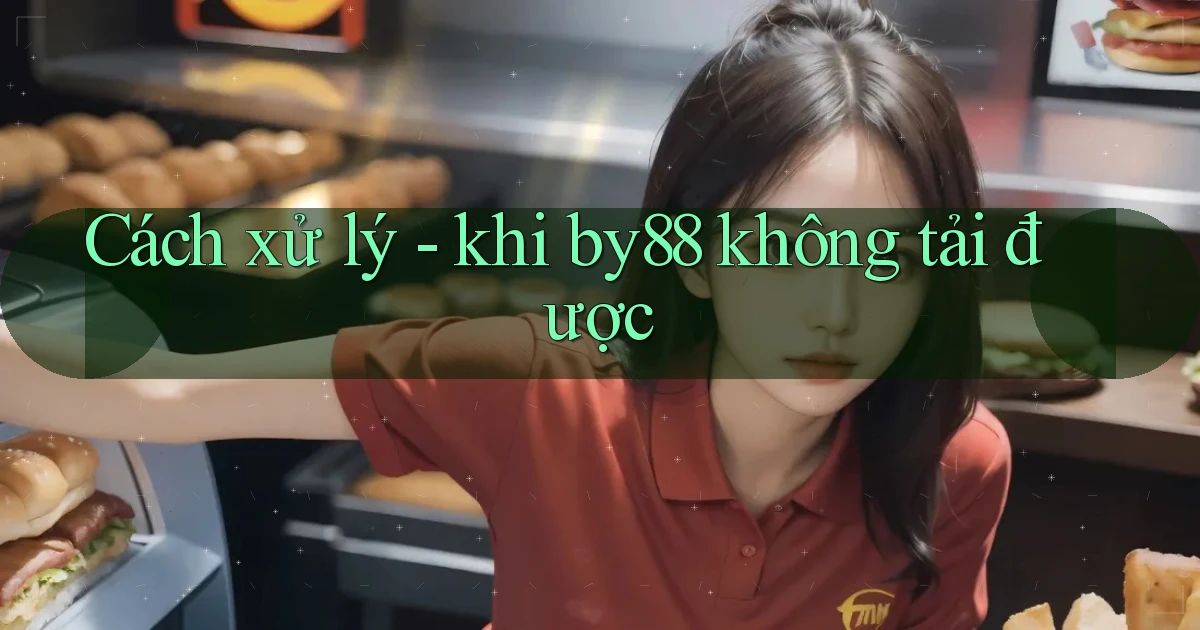 Cách xử lý   khi by88 không tải được