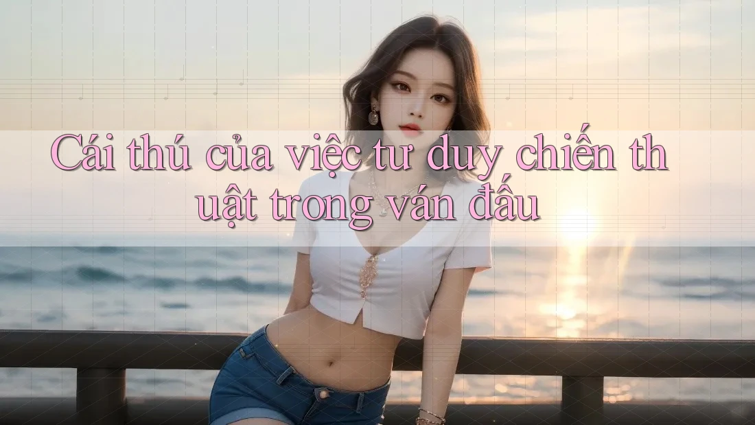 Cái thú của việc tư duy chiến thuật trong ván đấu