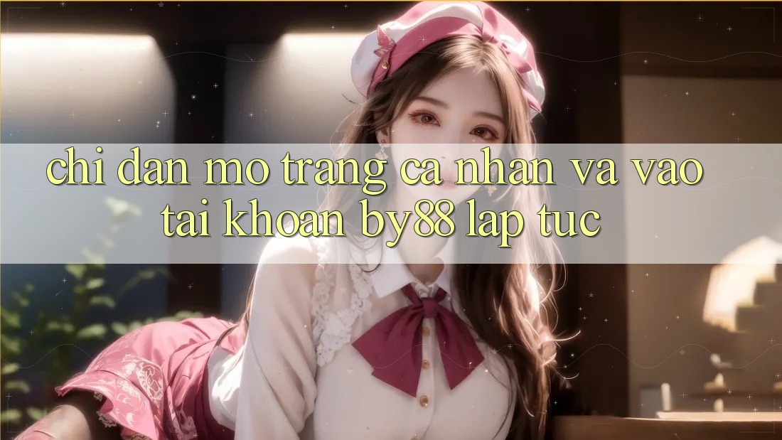 Chỉ dẫn Mở trang cá nhân và Vào tài khoản by88 lập tức
