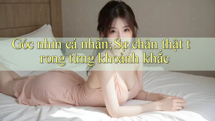 Góc nhìn cá nhân: Sự chân thật trong từng khoảnh khắc