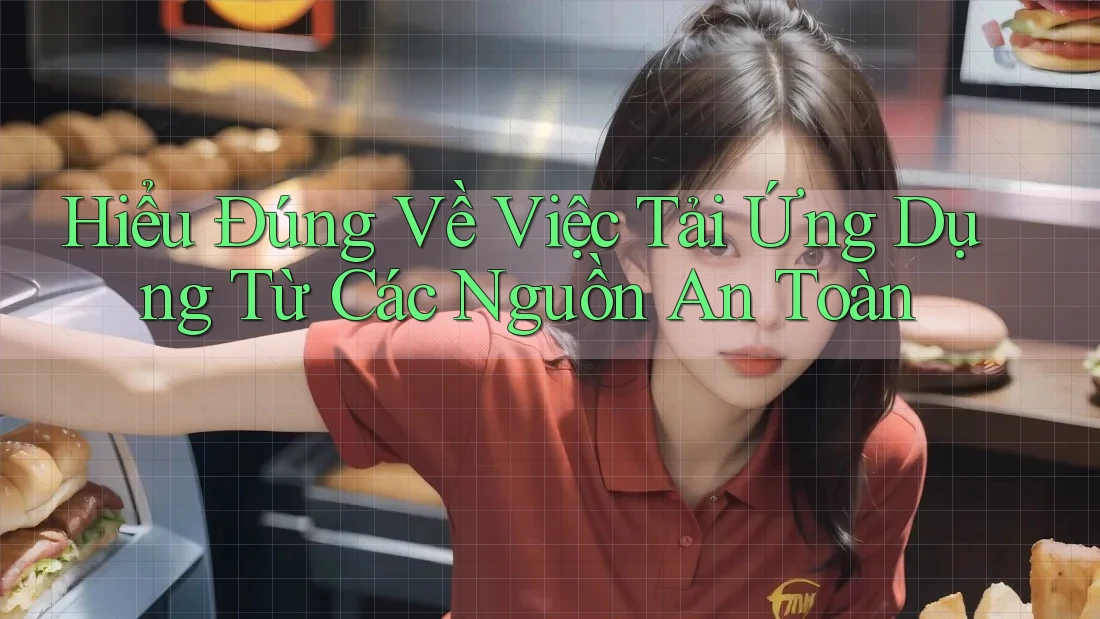 Hiểu Đúng Về Việc Tải Ứng Dụng Từ Các Nguồn An Toàn