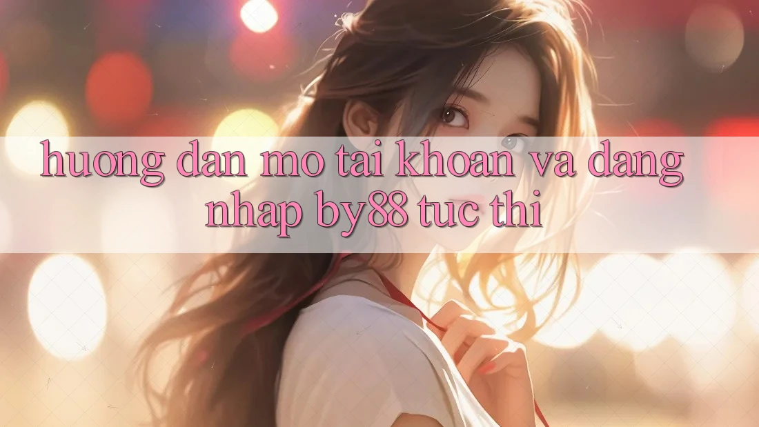 Hướng dẫn Mở tài khoản và Đăng Nhập by88 tức thì
