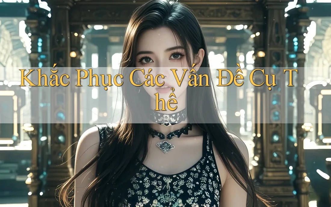 Khắc Phục Các Vấn Đề Cụ Thể