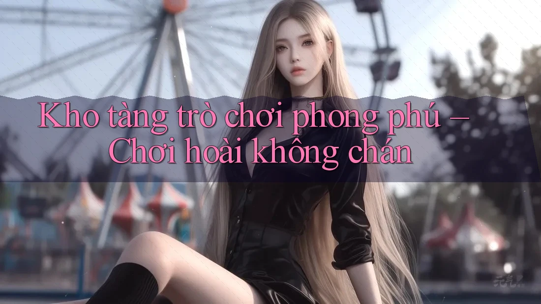 Kho tàng trò chơi phong phú – Chơi hoài không chán