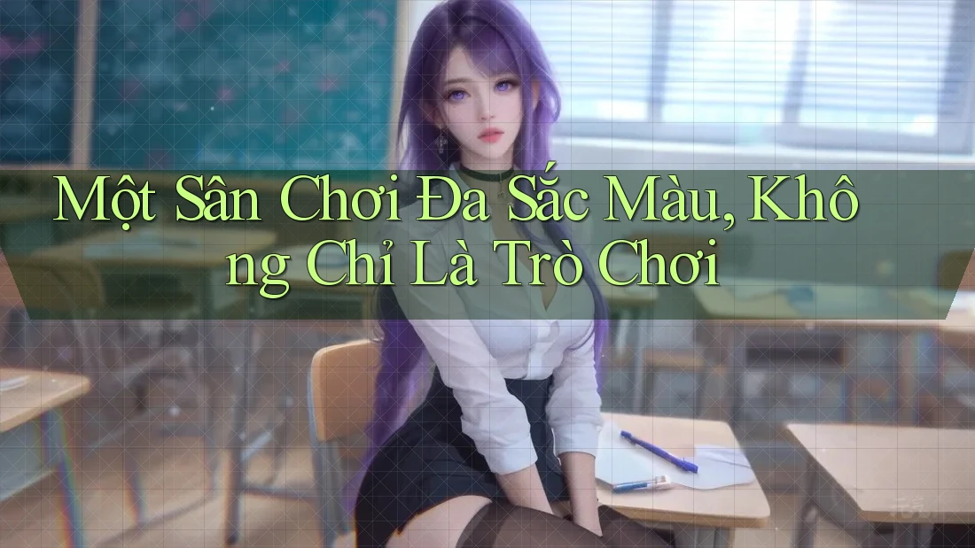 Một Sân Chơi Đa Sắc Màu, Không Chỉ Là Trò Chơi