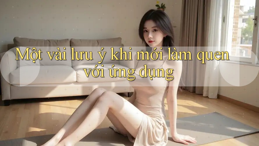 Một vài lưu ý khi mới làm quen với ứng dụng