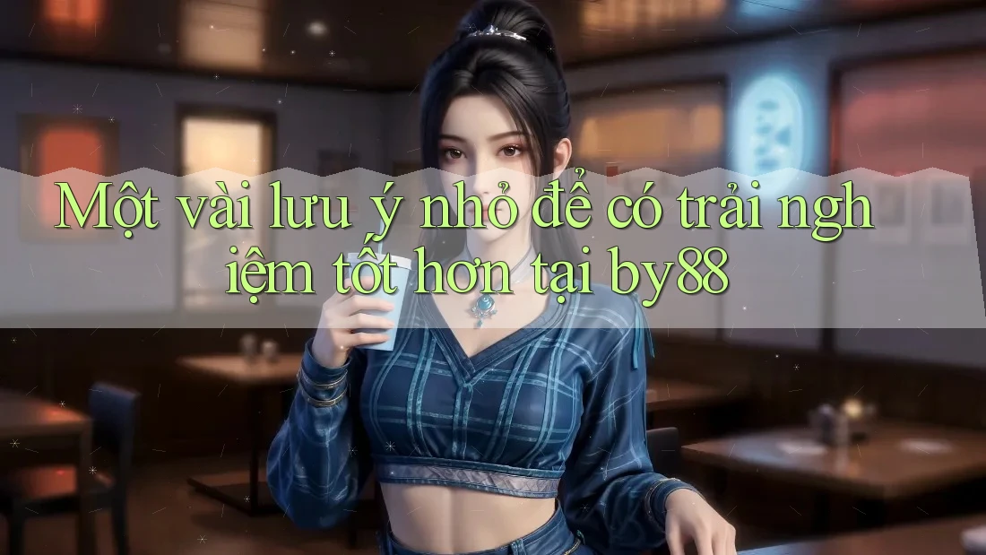 Một vài lưu ý nhỏ để có trải nghiệm tốt hơn tại by88