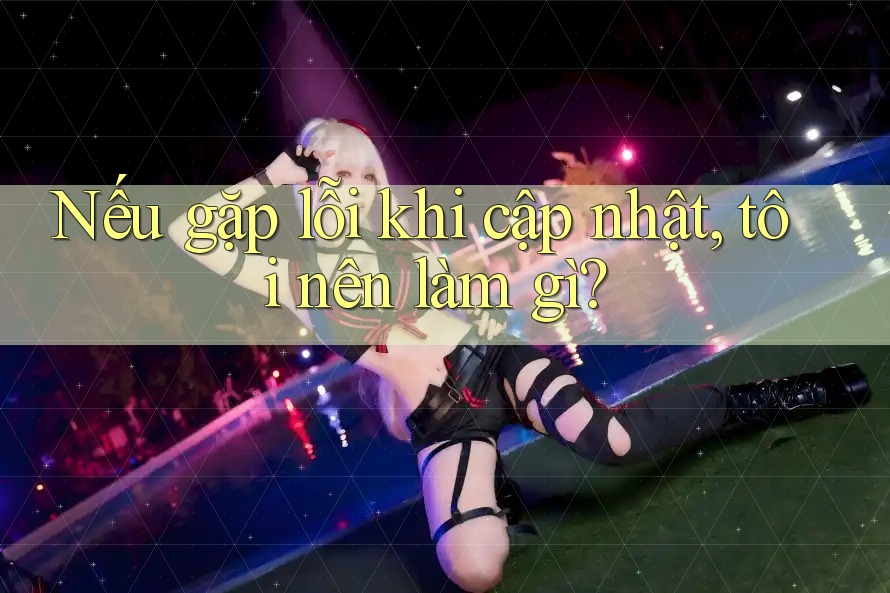 Nếu gặp lỗi khi cập nhật, tôi nên làm gì? Nếu gặp lỗi khi cập nhật, tôi nên làm gì?
