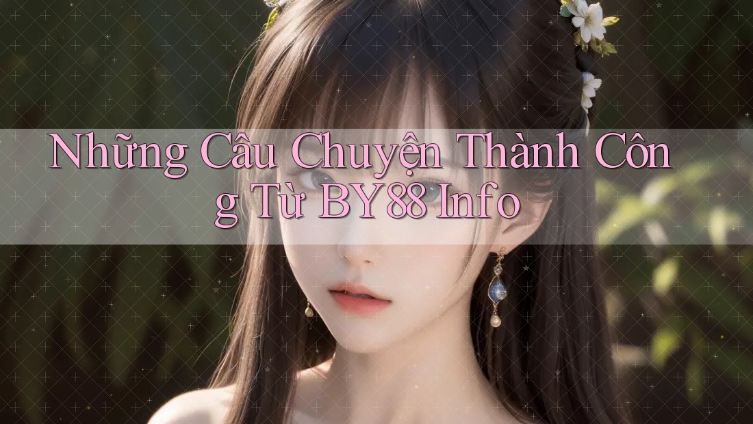 Những Câu Chuyện Thành Công Từ BY88 Info