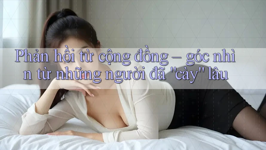 Phản hồi từ cộng đồng – góc nhìn từ những người đã “cày” lâu