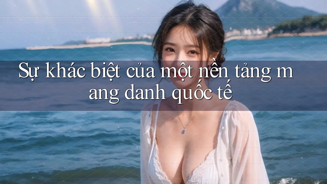 Sự khác biệt của một nền tảng mang danh quốc tế