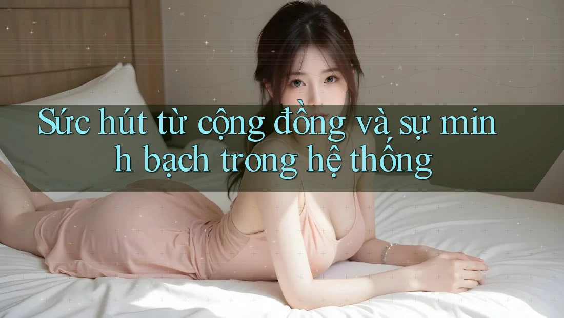 Sức hút từ cộng đồng và sự minh bạch trong hệ thống