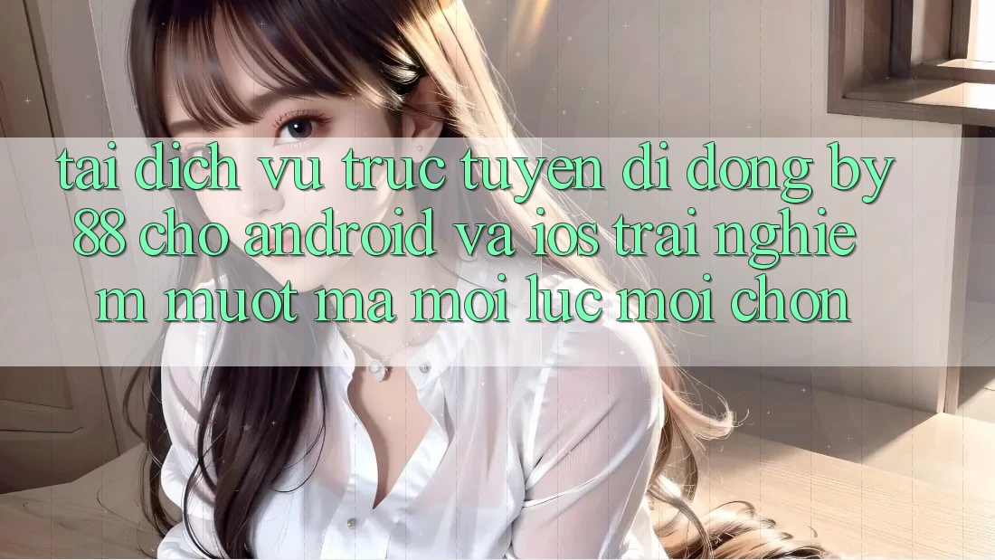Tải dịch vụ trực tuyến di động by88 cho Android và iOS - Trải nghiệm mượt mà mọi lúc mọi chốn