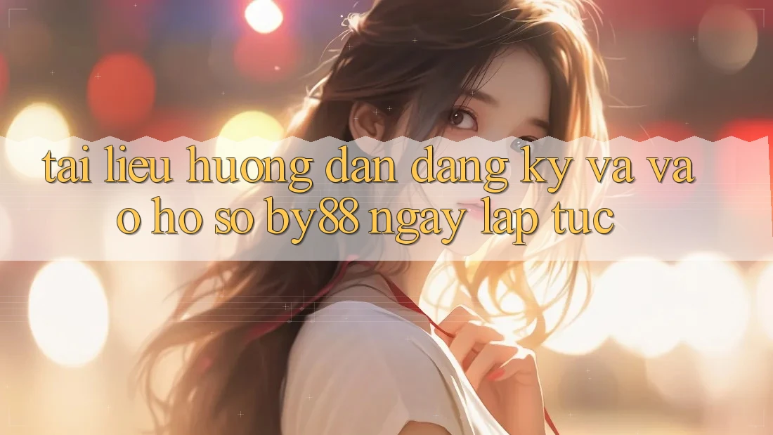 Tài liệu hướng dẫn Đăng Ký và Vào hồ sơ by88 ngay lập tức