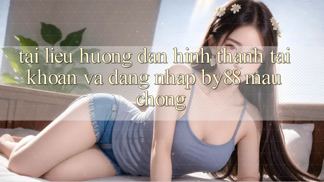 Tài liệu hướng dẫn Hình thành tài khoản và Đăng Nhập by88 mau chóng