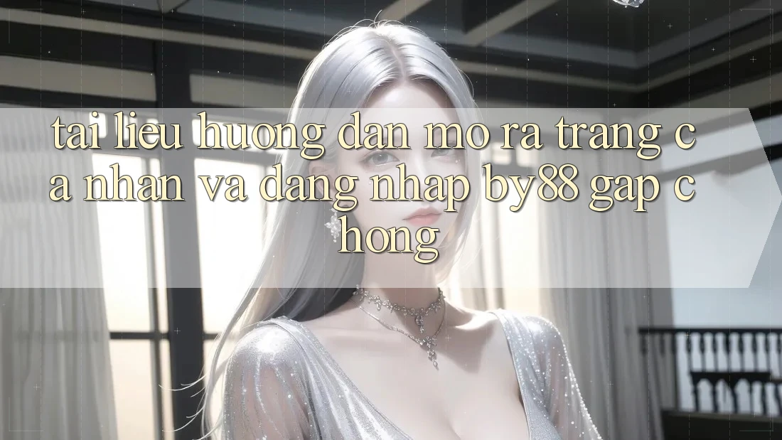 Tài liệu hướng dẫn Mở ra trang cá nhân và Đăng nhập by88 gấp chóng