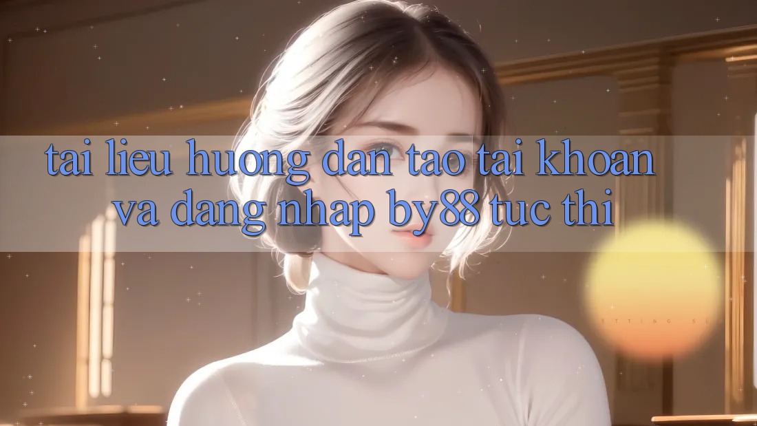 Tài liệu hướng dẫn Tạo tài khoản và Đăng Nhập by88 tức thì