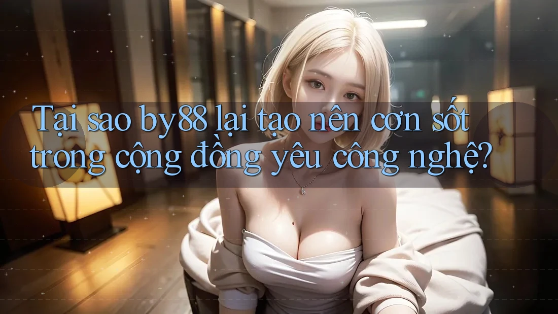 Tại sao by88 lại tạo nên cơn sốt trong cộng đồng yêu công nghệ?