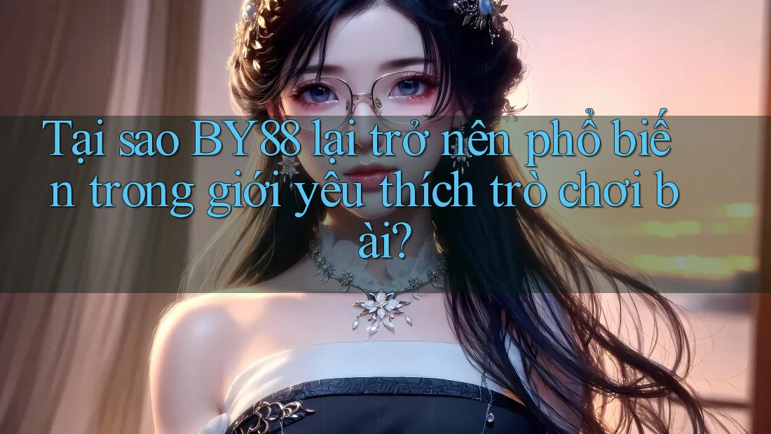 Tại sao BY88 lại trở nên phổ biến trong giới yêu thích trò chơi bài?
