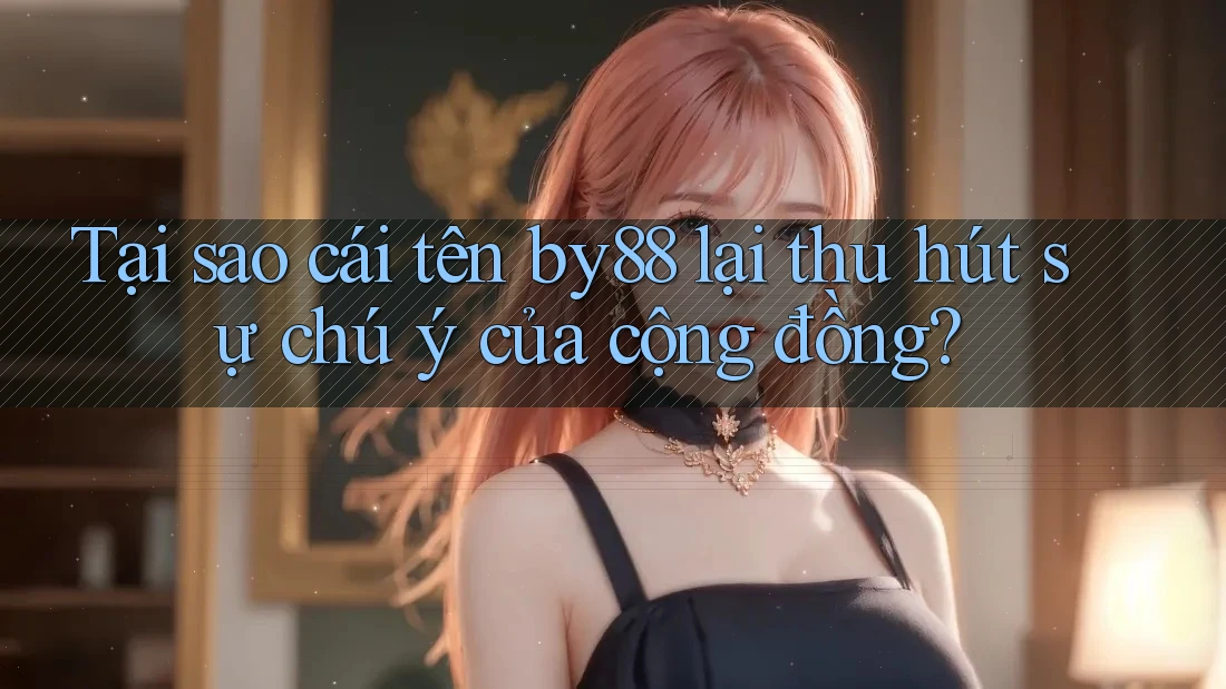 Tại sao cái tên by88 lại thu hút sự chú ý của cộng đồng?