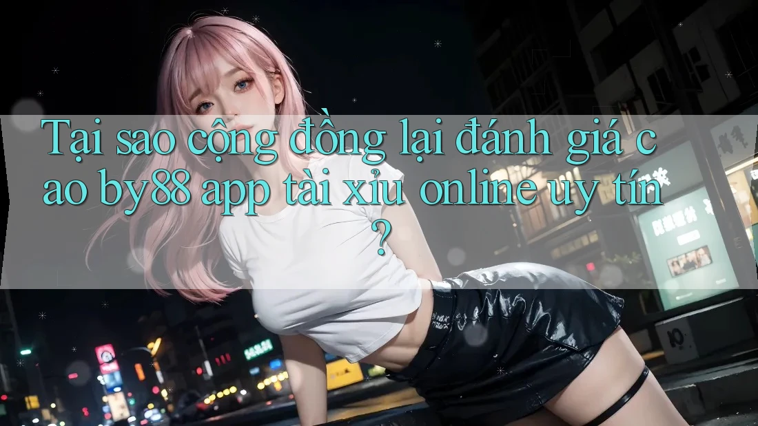 Tại sao cộng đồng lại đánh giá cao by88 app tài xỉu online uy tín?