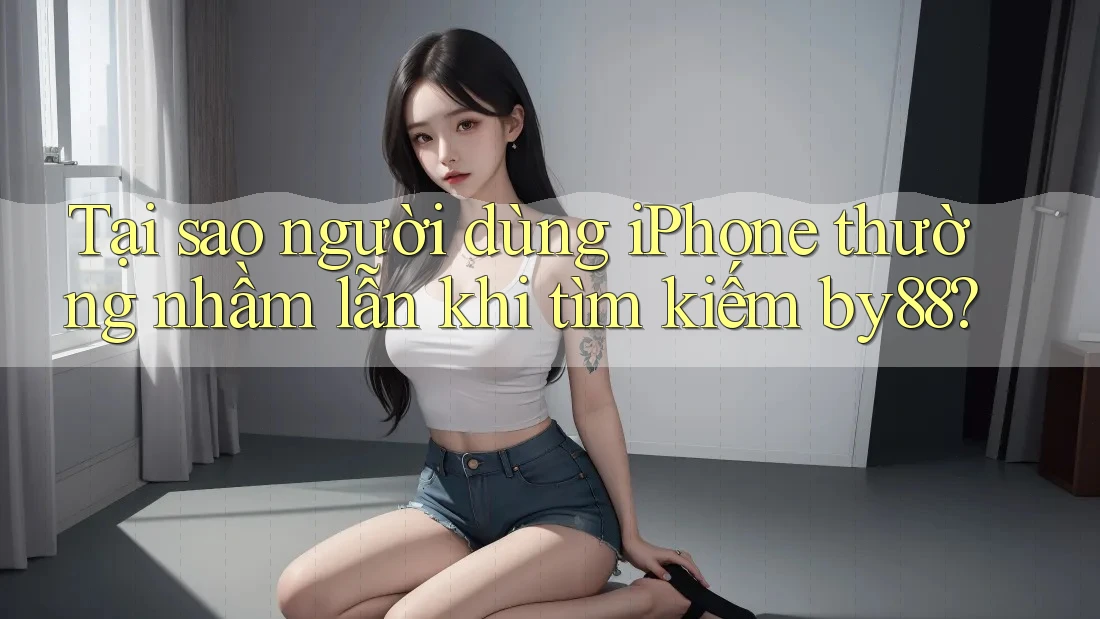 Tại sao người dùng iPhone thường nhầm lẫn khi tìm kiếm by88?