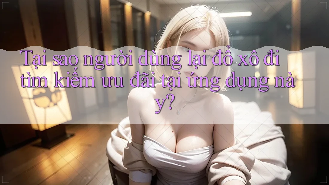Tại sao người dùng lại đổ xô đi tìm kiếm ưu đãi tại ứng dụng này?