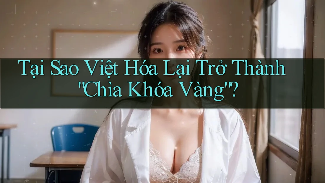 Tại Sao Việt Hóa Lại Trở Thành “Chìa Khóa Vàng”?