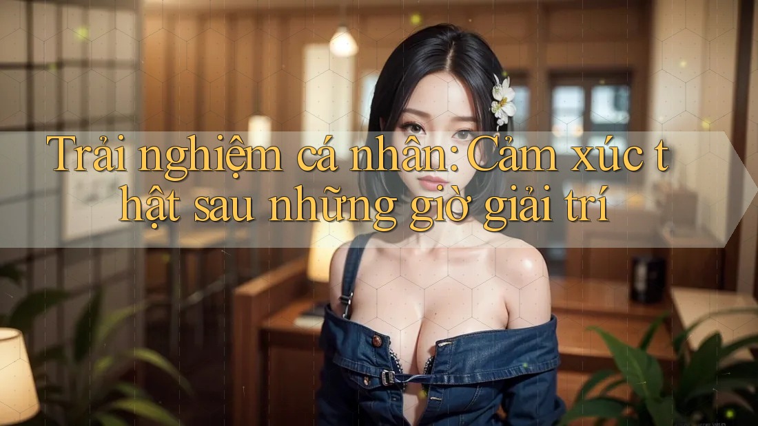 Trải nghiệm cá nhân: Cảm xúc thật sau những giờ giải trí