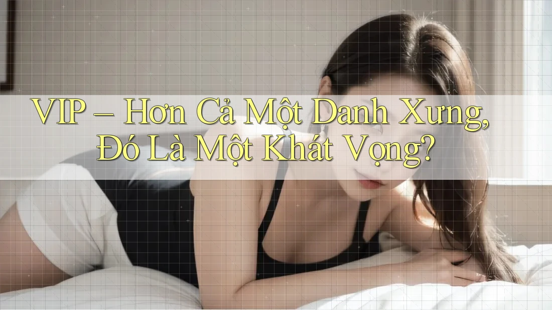 VIP – Hơn Cả Một Danh Xưng, Đó Là Một Khát Vọng?