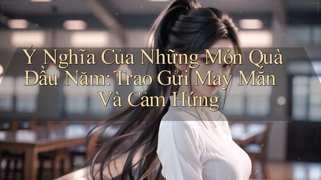Ý Nghĩa Của Những Món Quà Đầu Năm: Trao Gửi May Mắn Và Cảm Hứng